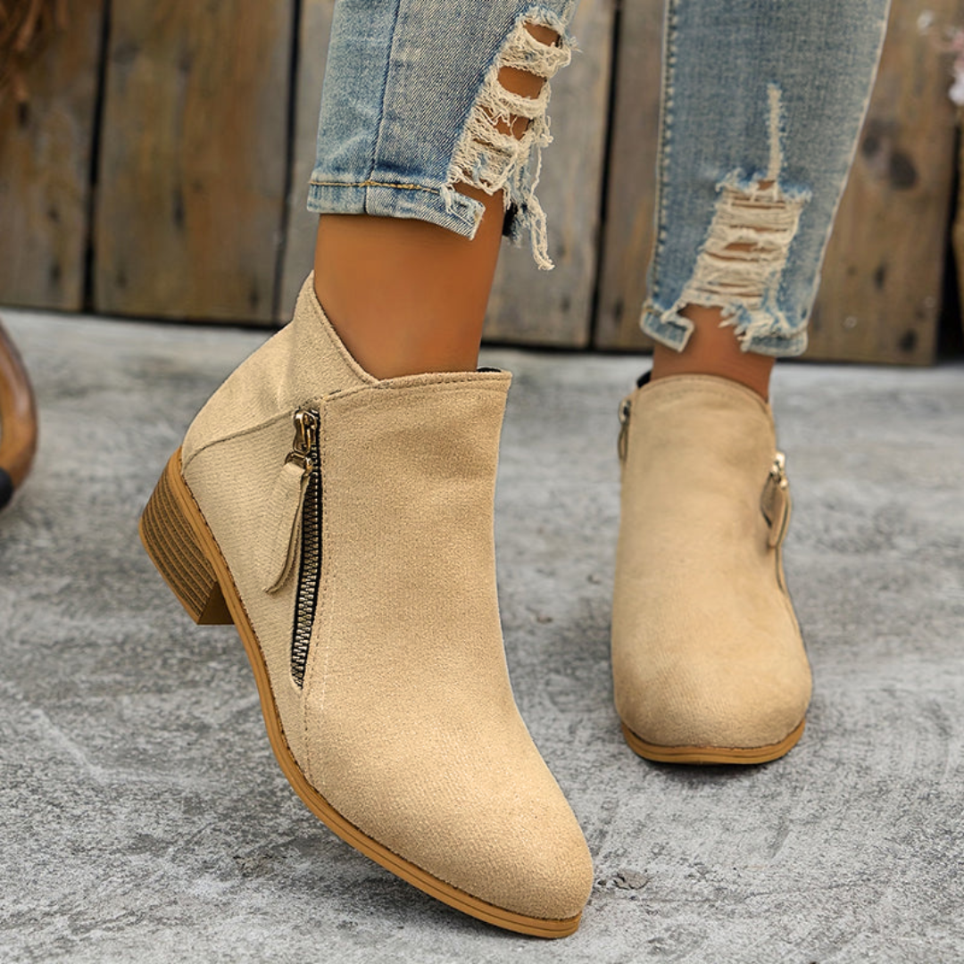 Lacey™ | Cushioned Comfort Ankle Boots