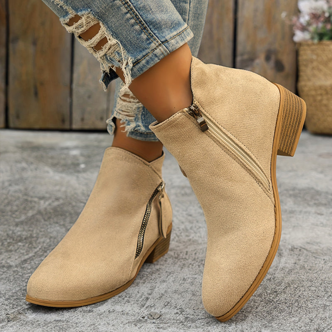 Lacey™ | Cushioned Comfort Ankle Boots