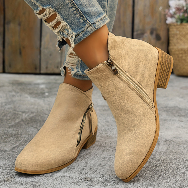 Lacey™ | Cushioned Comfort Ankle Boots