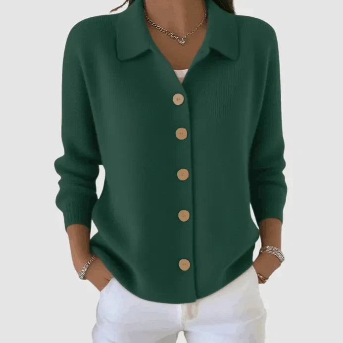 Malaya™ | Button-Front Knit Cardigan