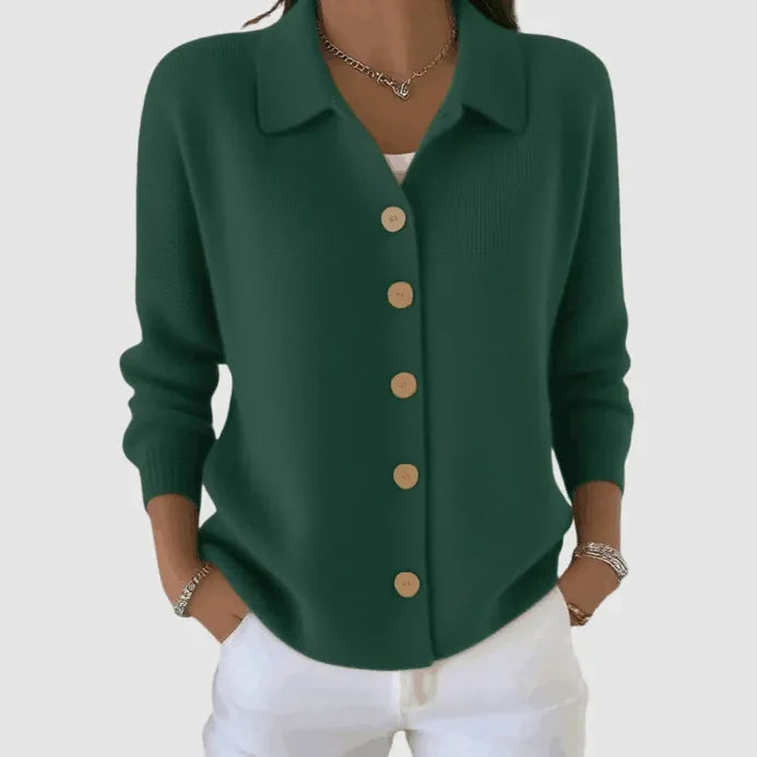 Malaya™ | Button-Front Knit Cardigan