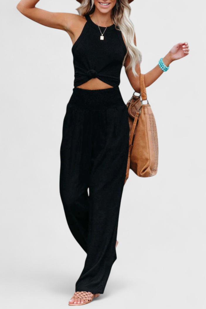 Reese™ | Elastic Waist Wide-Leg Pants