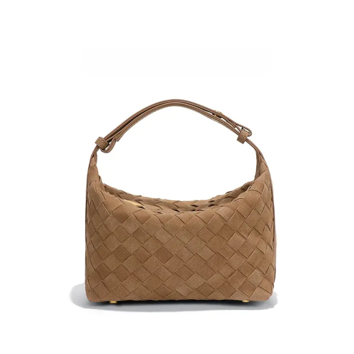 Eleanor – Matte Woven Structured Handbag