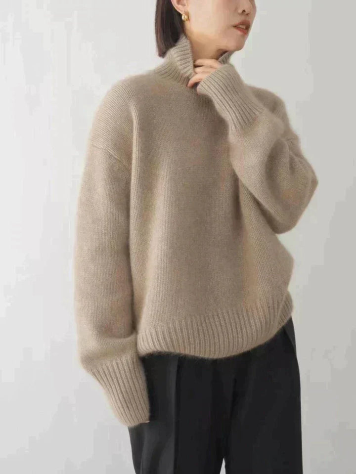 Freya™ | Ribbed Turtleneck Sweater