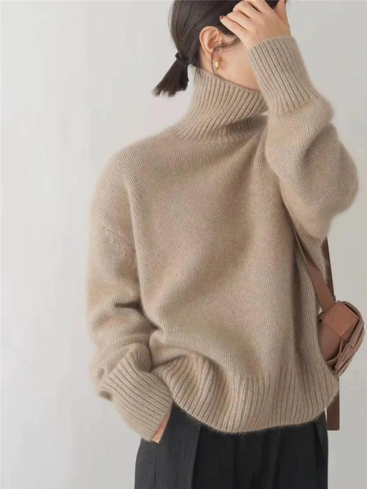 Freya™ | Ribbed Turtleneck Sweater