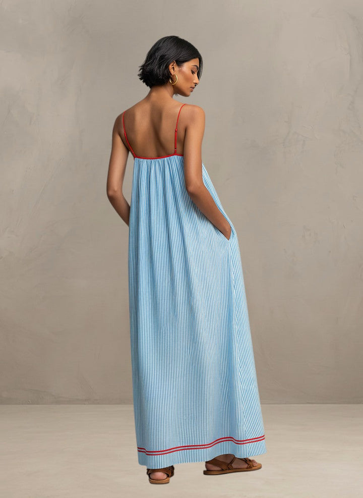 Paisley™ | Striped Maxi Dress