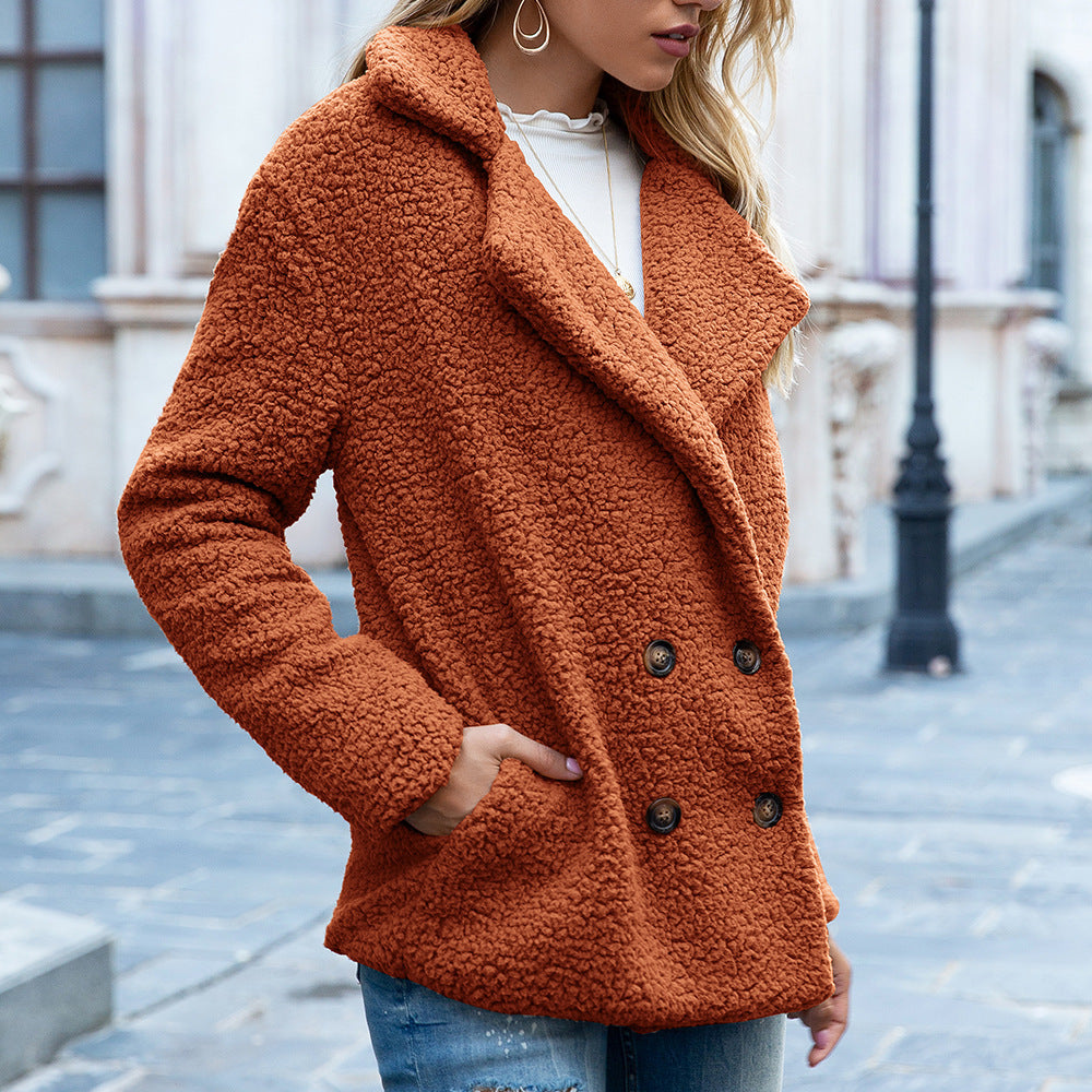 Lucia™ | Elegant Oversized Teddy Coat