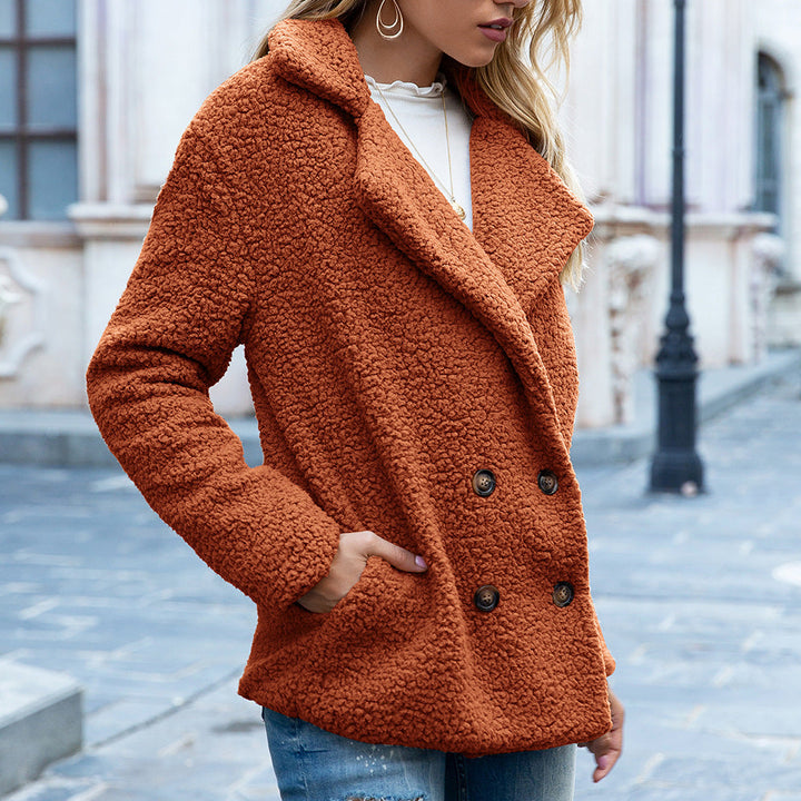 Lucia™ | Elegant Oversized Teddy Coat