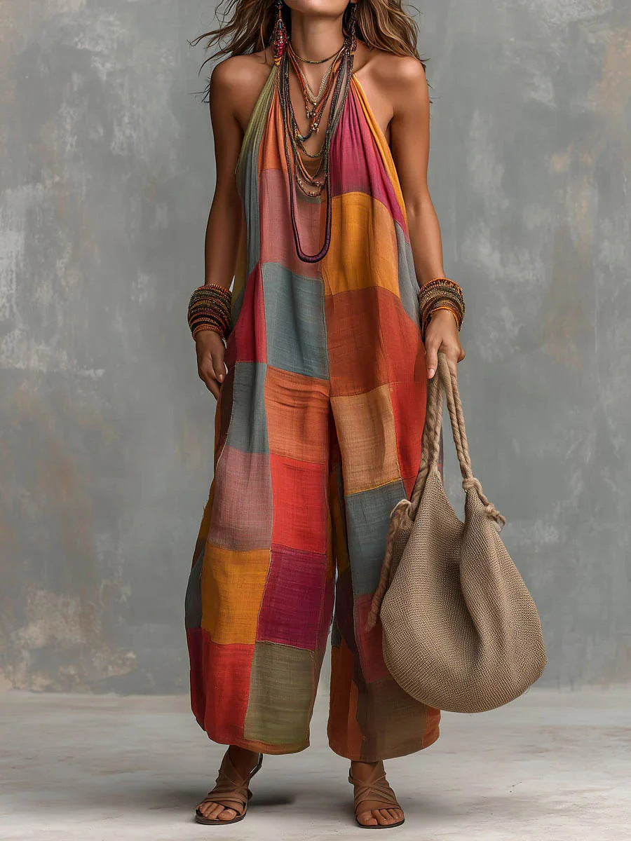 Alani™ | Boho Wide-Leg Summer Jumpsuit
