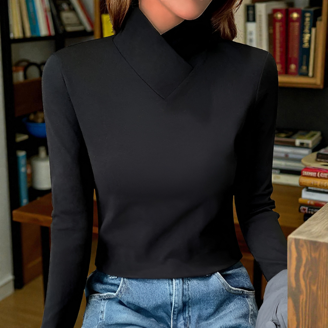 Makayla™ | Elegant Ribbed Turtleneck Sweater