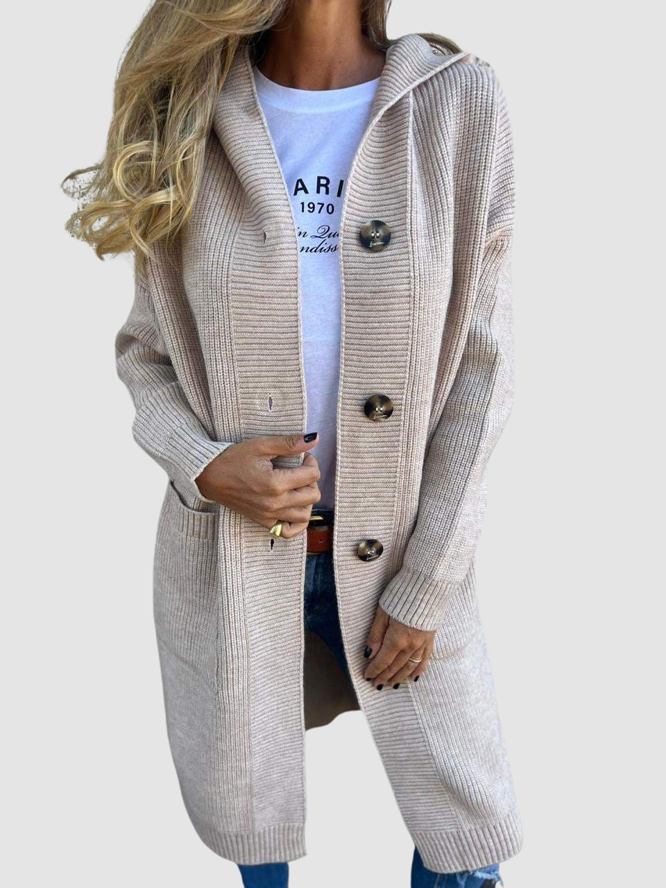 Amaya™ | Cozy Chunky Knit Cardigan