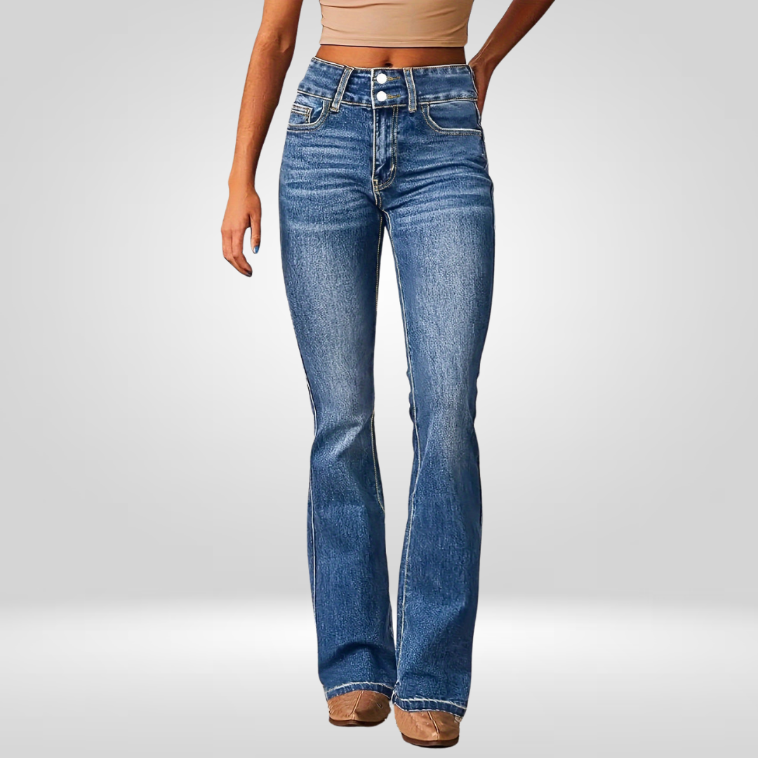 Louise™ | High-Waisted Flare Jeans