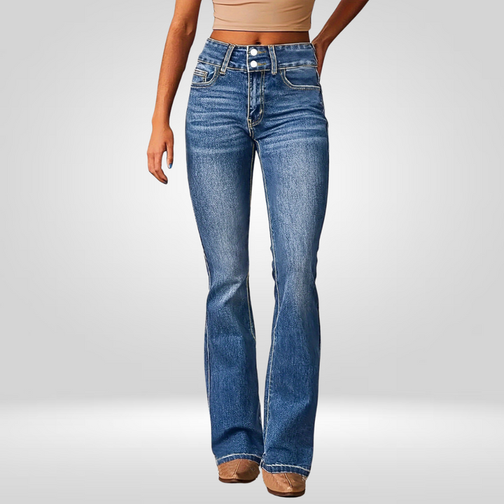Louise™ | High-Waisted Flare Jeans