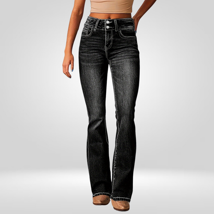 Louise™ | High-Waisted Flare Jeans