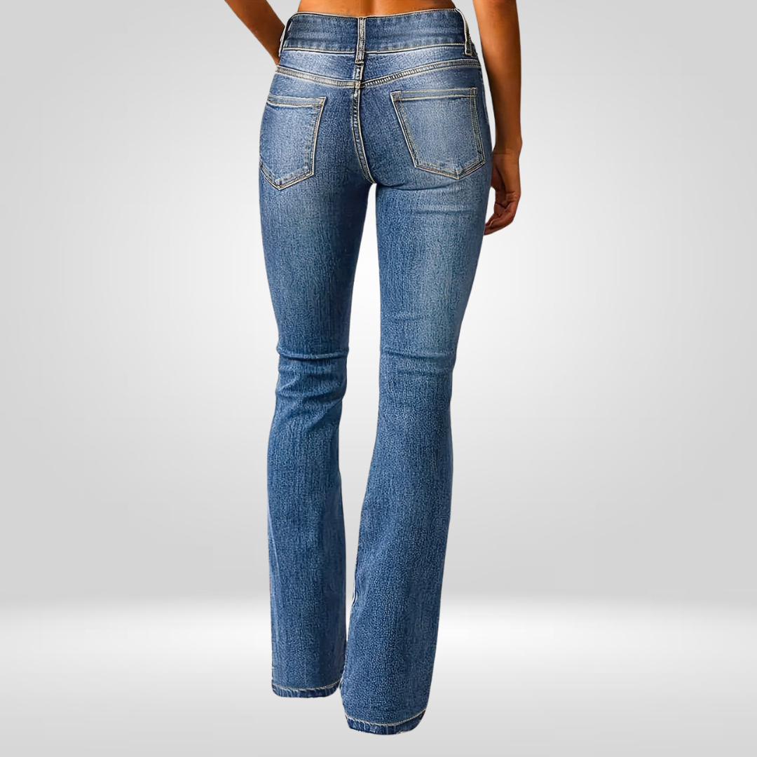 Louise™ | High-Waisted Flare Jeans