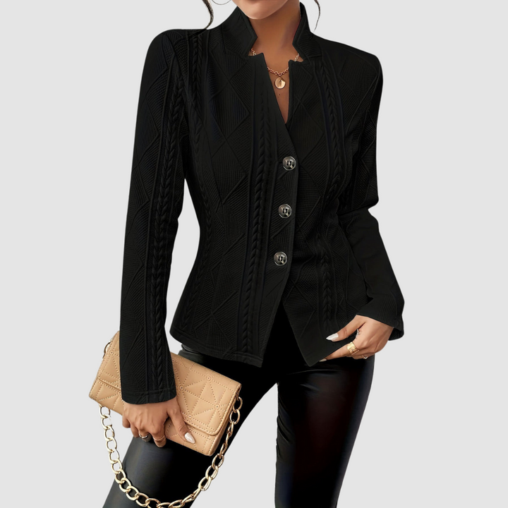 Hadley™ | Tailored Single-Breasted Notched Lapel Blazer