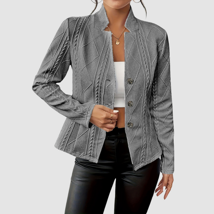 Hadley™ | Tailored Single-Breasted Notched Lapel Blazer