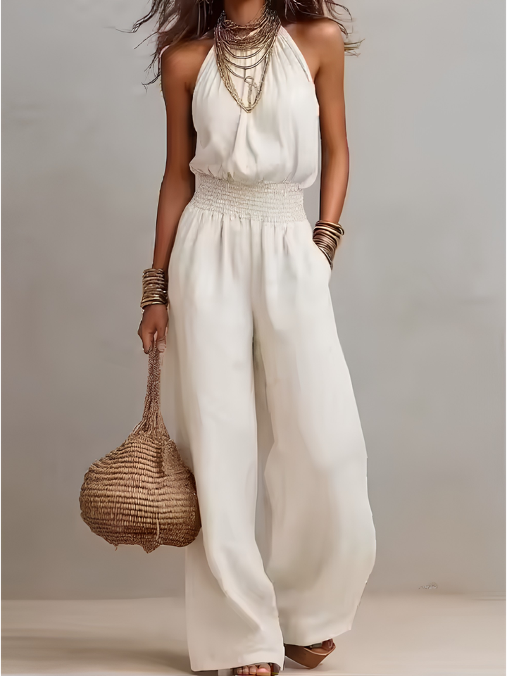 Grace™ | Elegant Halter Neck Jumpsuit