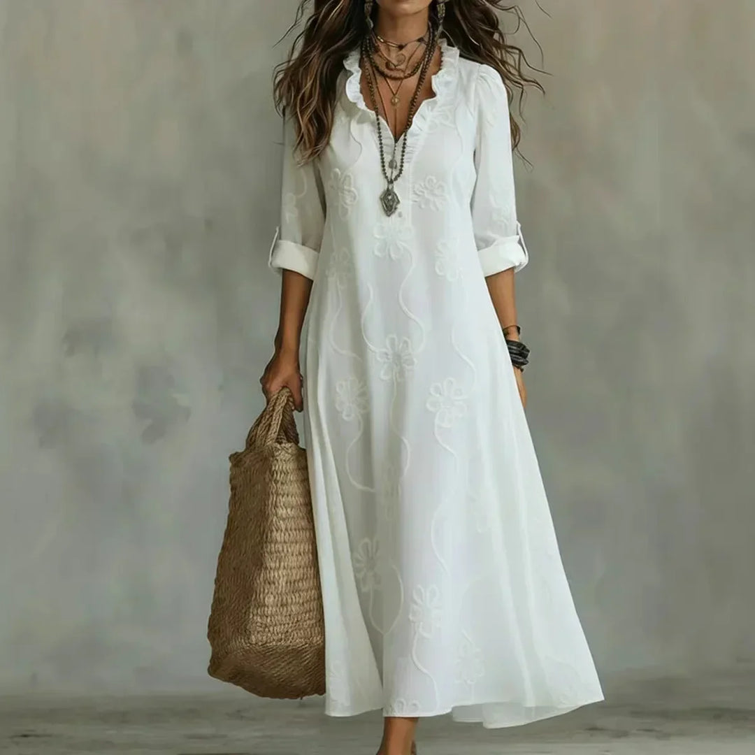 Anna™ | Shaping Floral Summer Dress