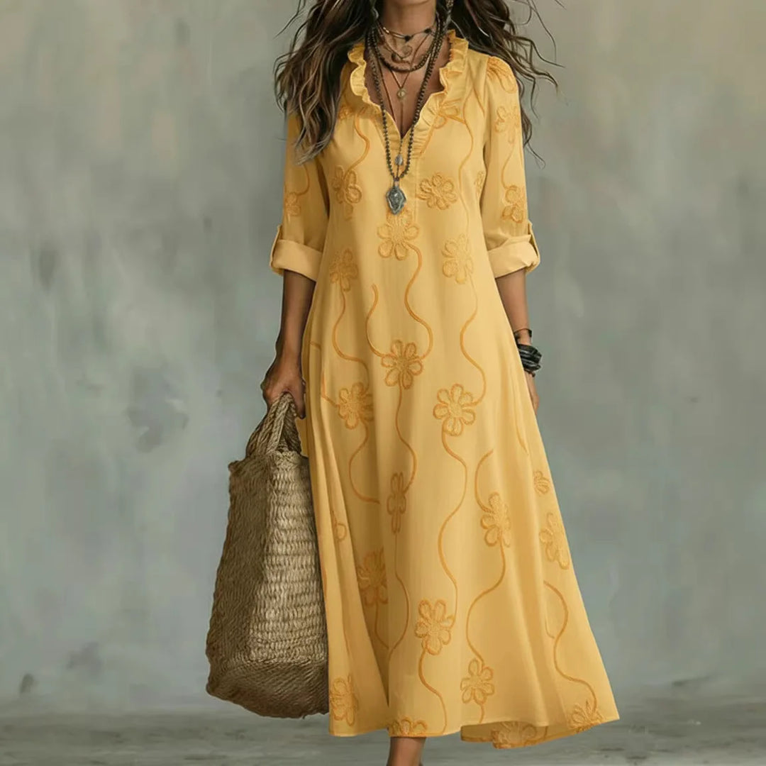 Anna™ | Shaping Floral Summer Dress