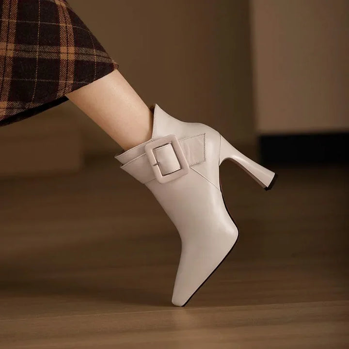 Clara™ | Buckle Ankle Boots