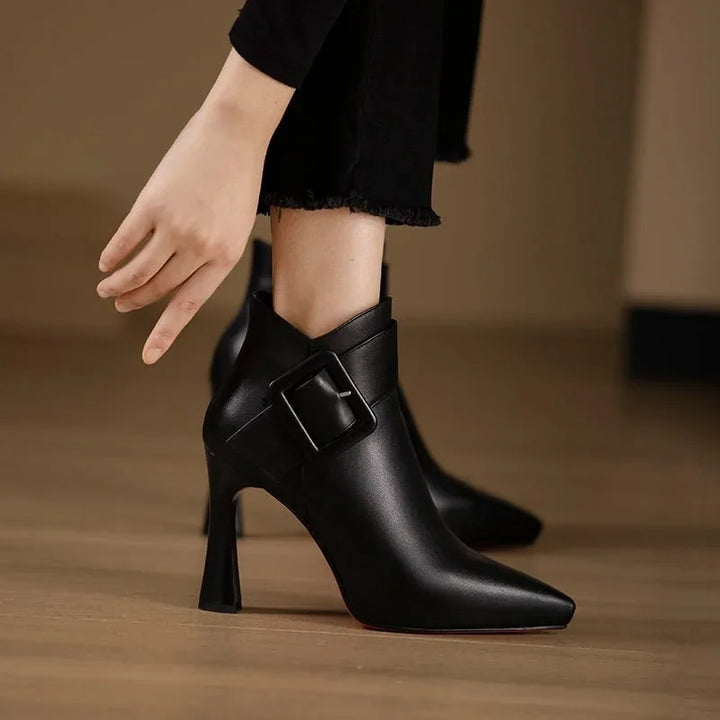 Clara™ | Buckle Ankle Boots
