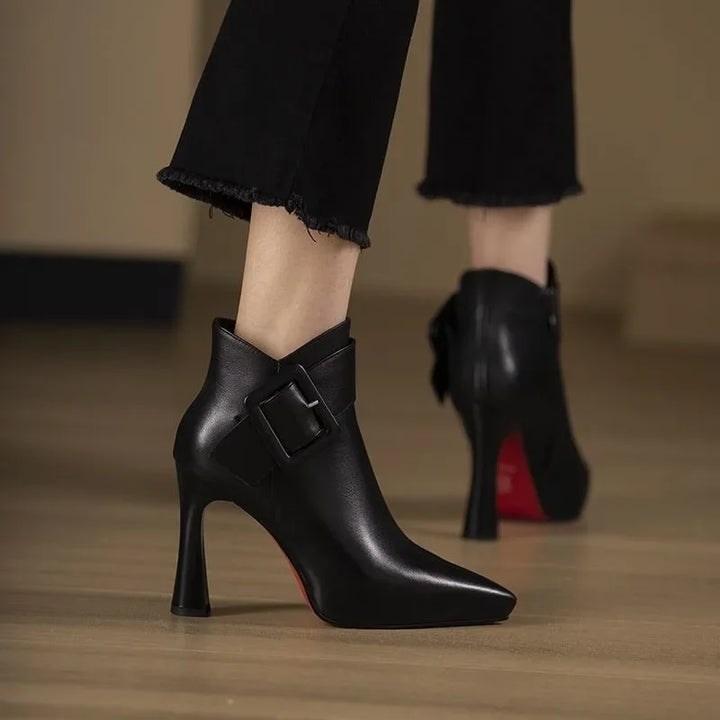 Clara™ | Buckle Ankle Boots