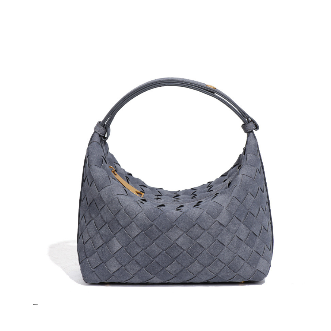 Eleanor – Matte Woven Structured Handbag