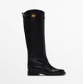 Helen™ | Minimalist Block Heel Buckle Ankle Boots