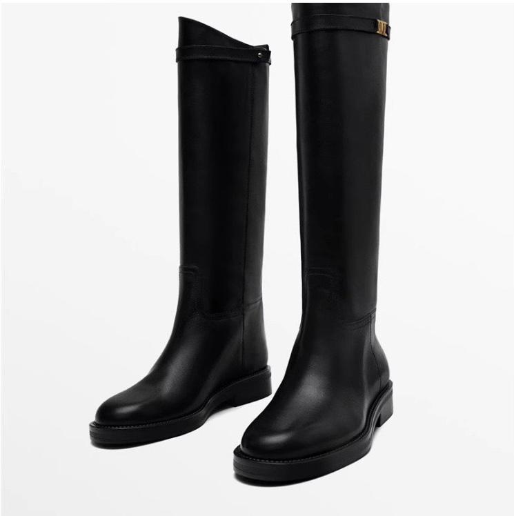 Helen™ | Minimalist Block Heel Buckle Ankle Boots