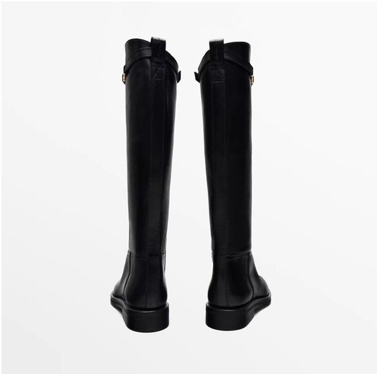 Helen™ | Minimalist Block Heel Buckle Ankle Boots