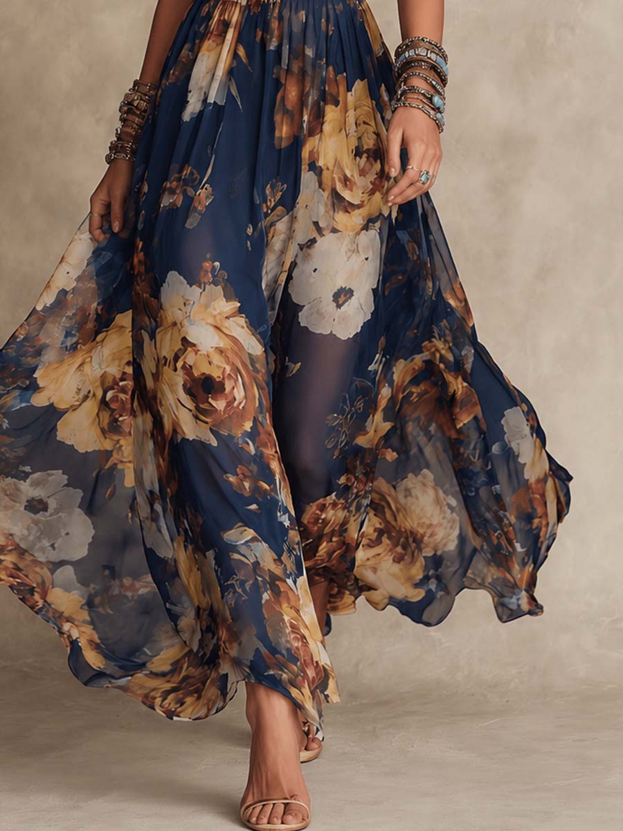 Dahlia™ | Floral Maxi Dress