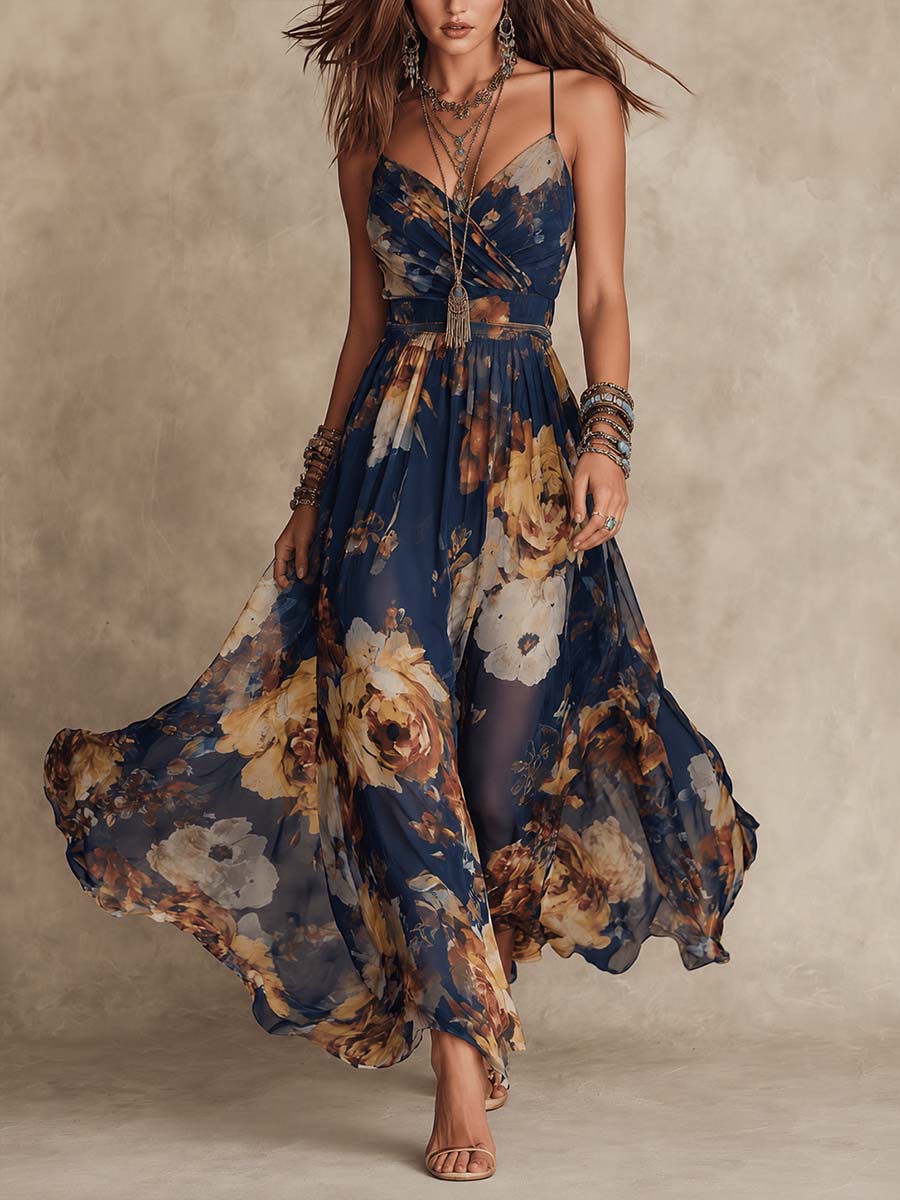 Dahlia™ | Floral Maxi Dress
