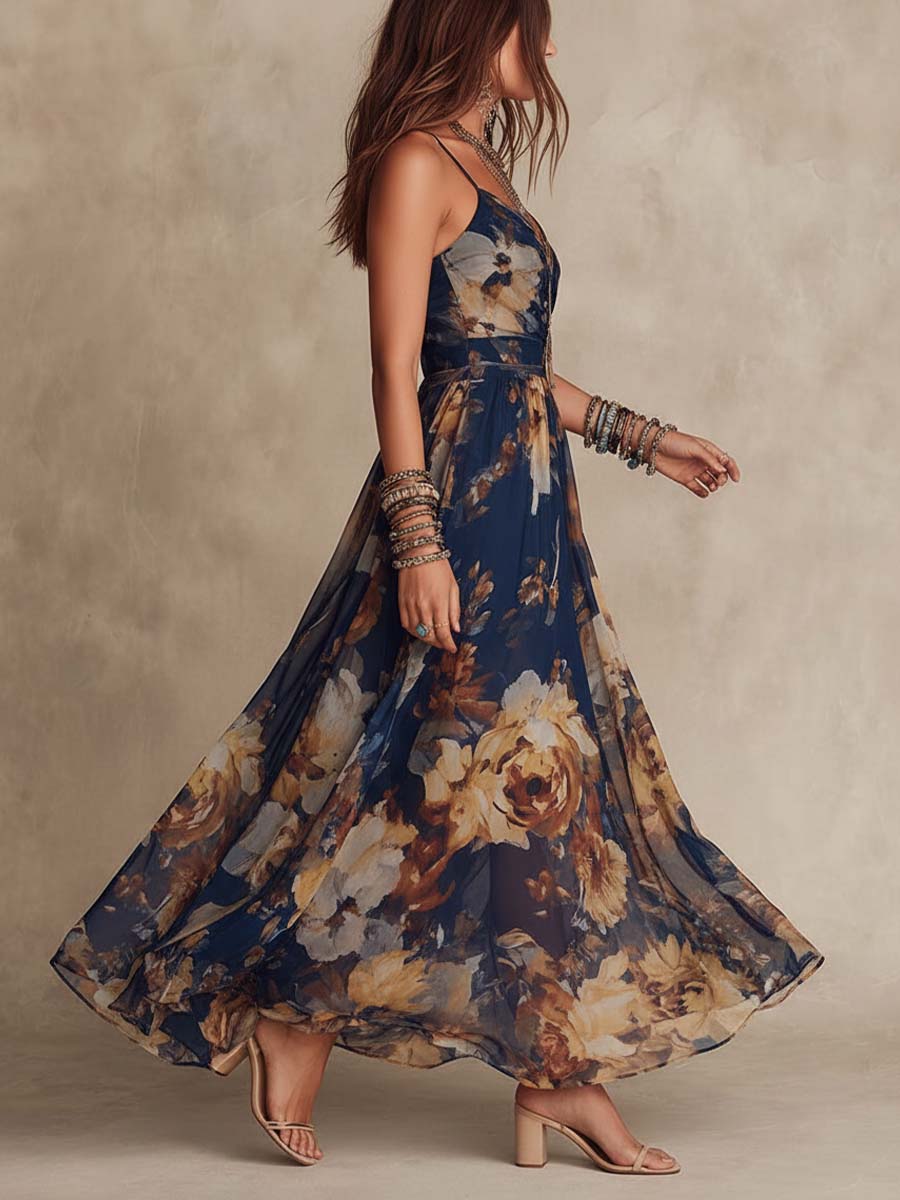 Dahlia™ | Floral Maxi Dress