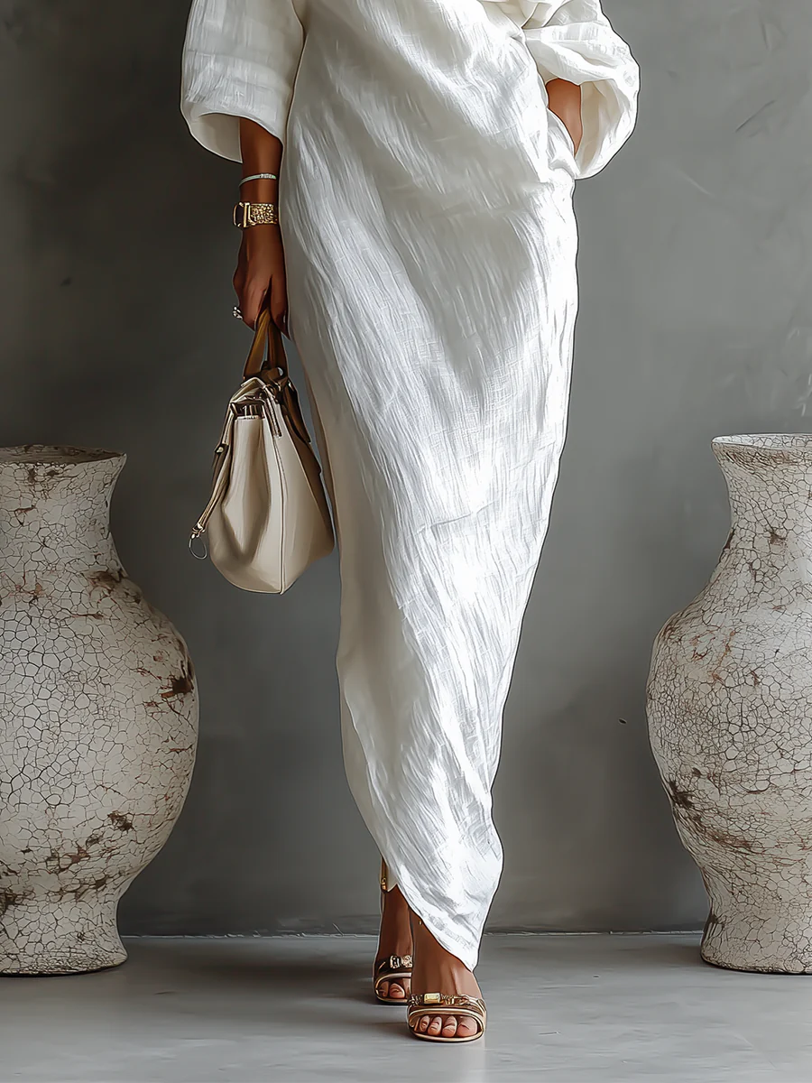 Orelie™ | Chic Flowy Maxi Dress