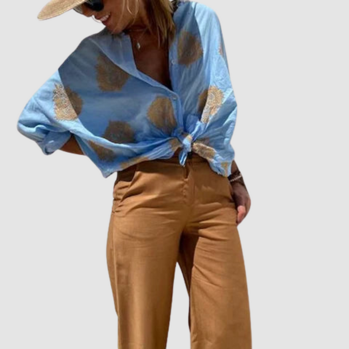 Emilia™ | Elegant Breathable Lightweight Blouse