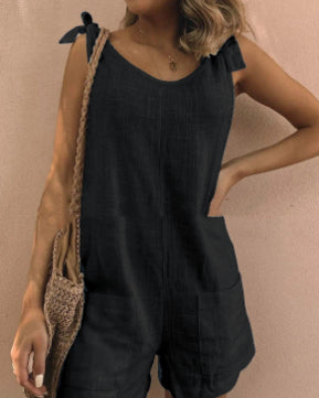 Ivory™ | Casual Sleeveless Summer Playsuit