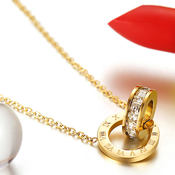 Melissa™ | Custom Number Pendant Necklace