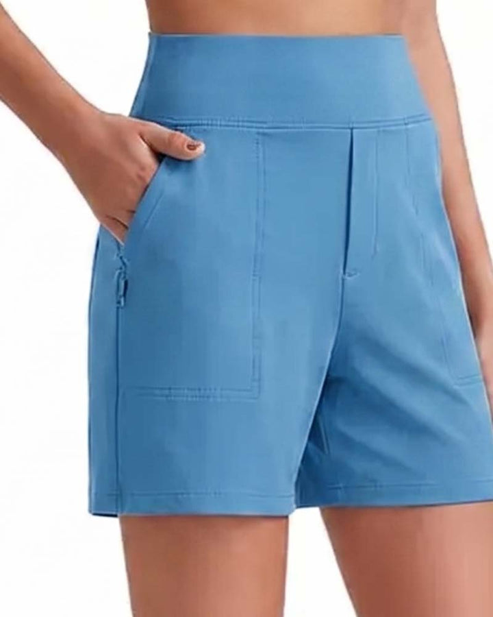 Paisley™ | High-Waisted Lightweight Summer Shorts