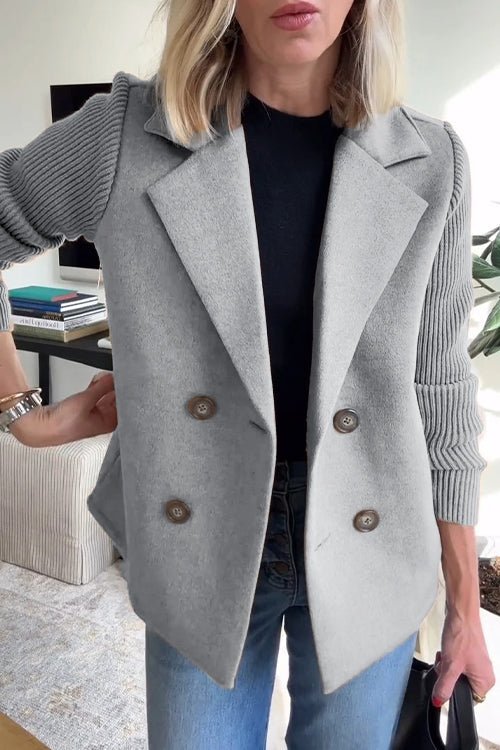 Sara™ | Elegant Knit Blazer