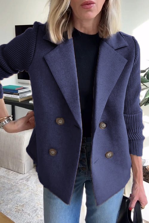 Sara™ | Elegant Knit Blazer