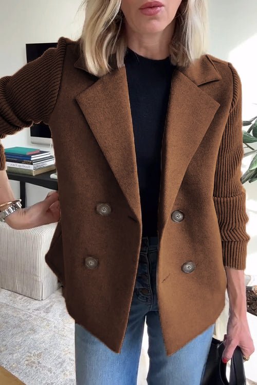 Sara™ | Elegant Knit Blazer