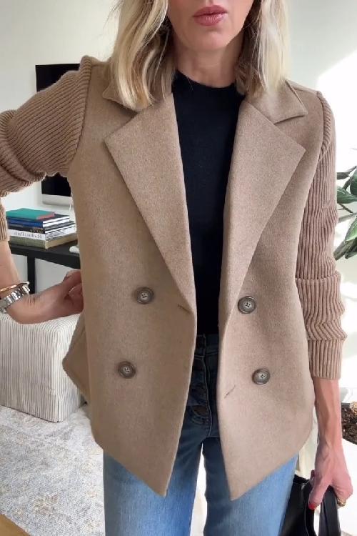 Sara™ | Elegant Knit Blazer