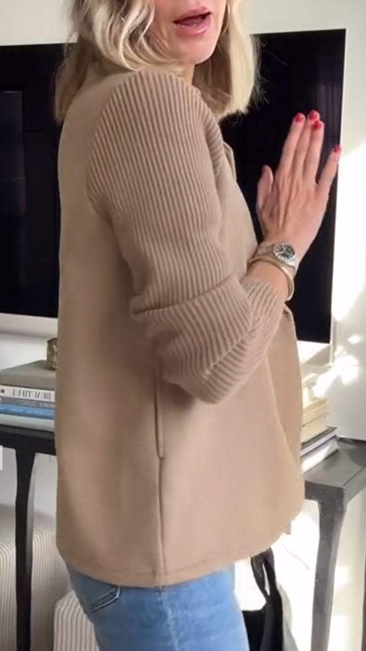 Sara™ | Elegant Knit Blazer