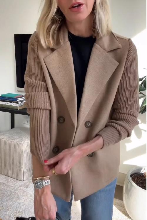 Sara™ | Elegant Knit Blazer