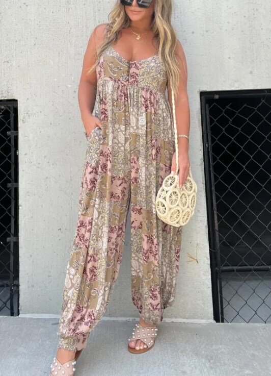 Esther™ | Balloon-Leg Relaxed Fit Jumpsuit