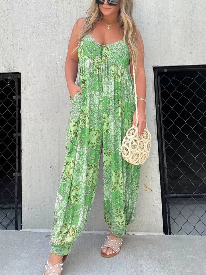 Esther™ | Balloon-Leg Relaxed Fit Jumpsuit