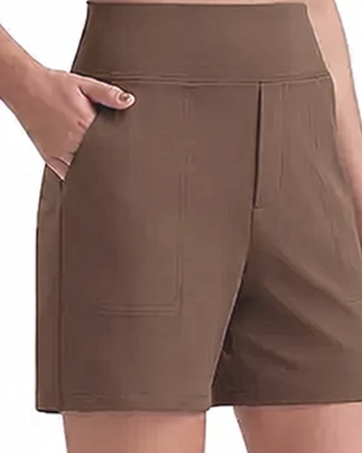 Paisley™ | High-Waisted Lightweight Summer Shorts
