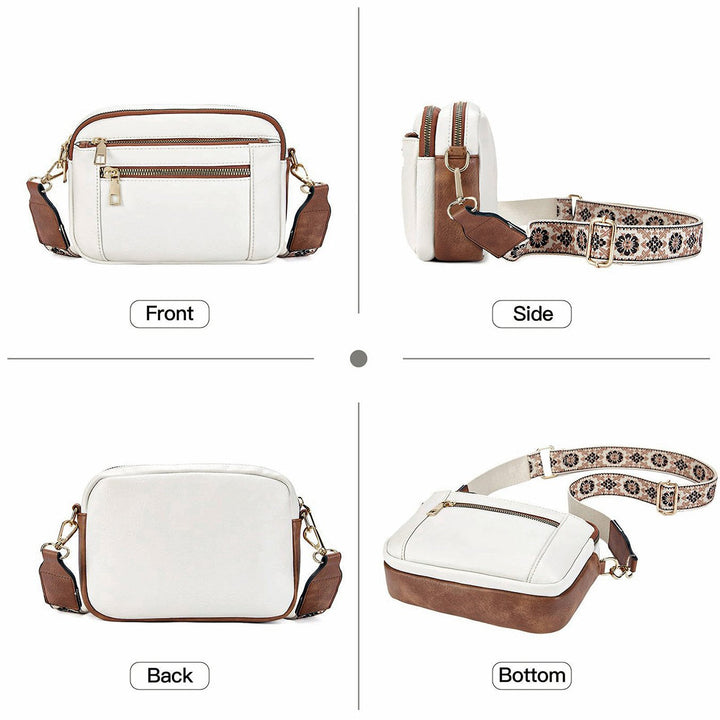Julia – Refined Leather Shoulder Bag with Compartments