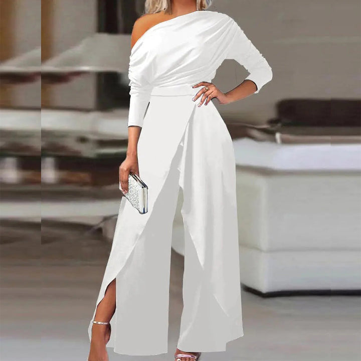 Lucille™ | Elegant Split Hem Jumpsuit